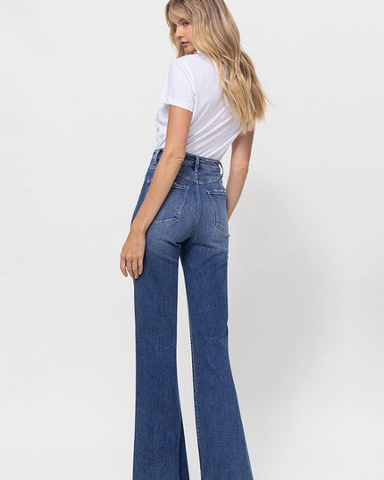 Super High Rise Relaxed Flare
