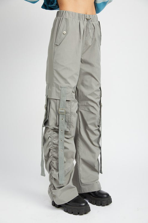 Urban Chic Trendy Utility Pockets Fashion Outdoor Cargo Pants