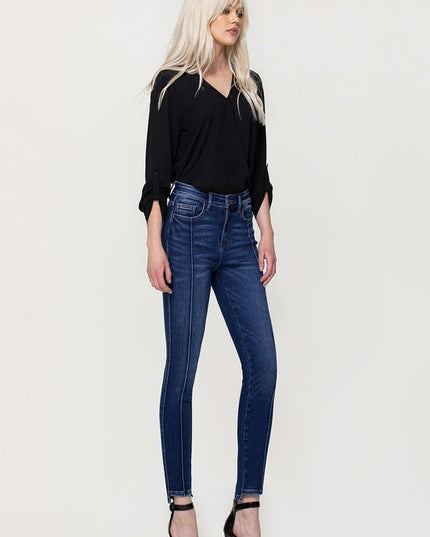 High Rise Ankle Skinny