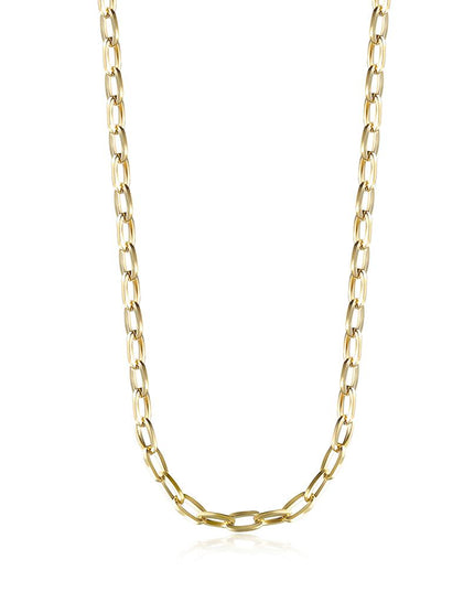Simple Style Chain Link Necklace