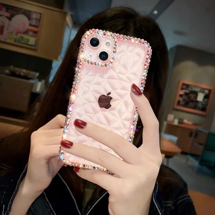 Sparkle Crystal Rhinestone Soft iPhone Protective Phone Case Cover