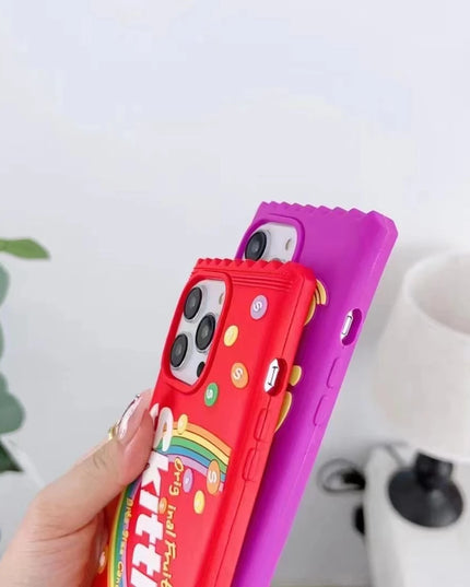 Candy Chips Snacks Themed 3D Phone Case Cover For iPhone 15 14 13 12 11 Pro Max Plus