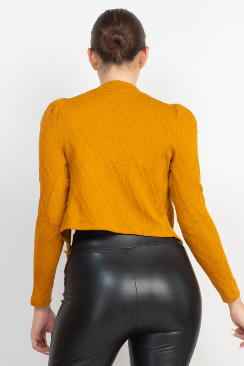 Cami Puff Sleeves Blazer Inner Top Women Fashion Set - Accessoriesforever