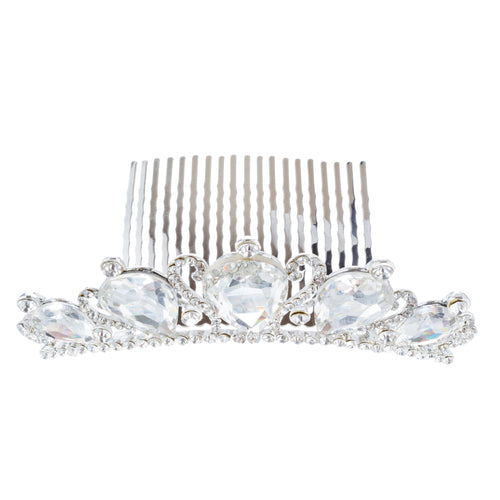 Bridal Wedding Jewelry Crystal Rhinestone Beautiful Teardrop Hair Comb