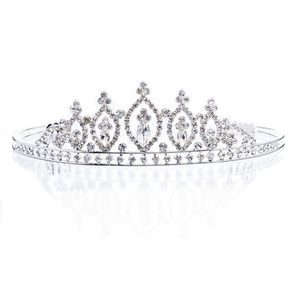 Bridal Wedding Jewelry Crystal Rhinestone Stunning Classic Hair Headband Tiara