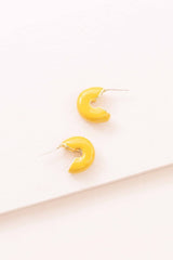 Simple Modern Mini Wide Fashion Hoop Earrings