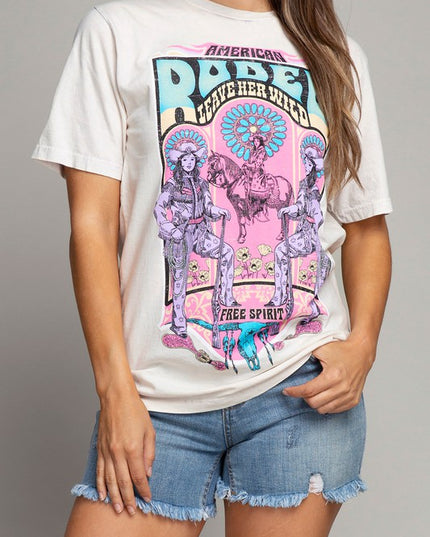 American Rodeo Graphic Tee T-Shirt