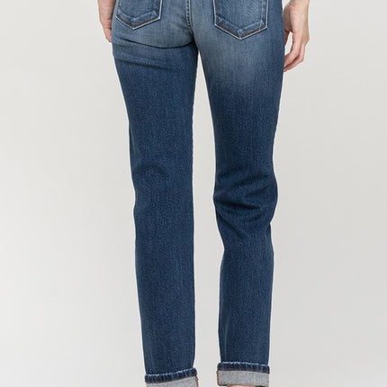 Cuffed Stretch Boyfriend - Accessoriesforever