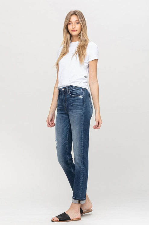 Cuffed Stretch Boyfriend - Accessoriesforever