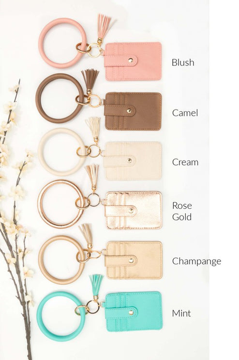 Key Ring Wallet Bracelets - Accessoriesforever