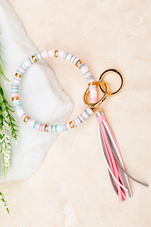 Boho Key Ring Bracelet - Accessoriesforever