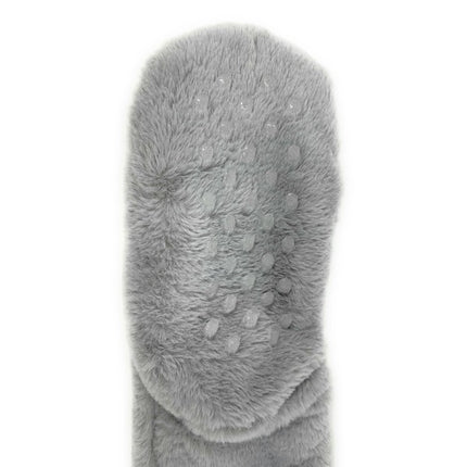 Here Kitty Kitty Cozy Warm Women's Plush Animal Slipper Socks - Accessoriesforever