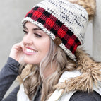 Ivory/ Red