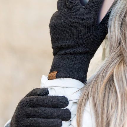 Luxurious Soft Cozy Warm Cashmere Blend Touchscreen CC Fashion Gloves