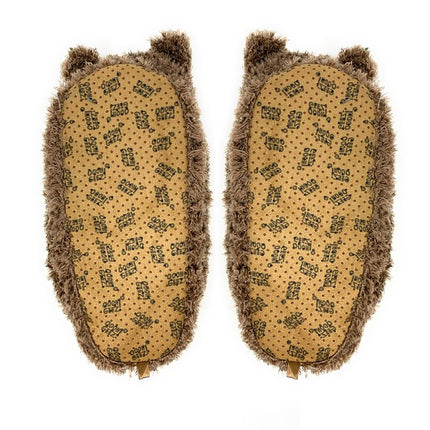 Bear Hug Cozy Animal House Home Women Non-Skid Slippers - Accessoriesforever
