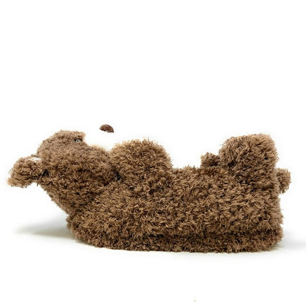Bear Hug Cozy Animal House Home Women Non-Skid Slippers - Accessoriesforever