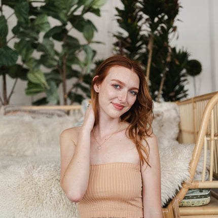 Classic Casual Strapless Accordion Ribbed Bandeau - Accessoriesforever
