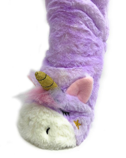 Magic Unicorn Cozy Warm Women's Plush Animal Slipper Socks