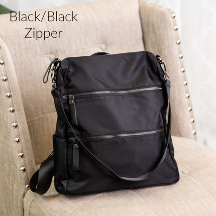 Stylish Sleek Convertible Handbag Tote Backpack - Accessoriesforever