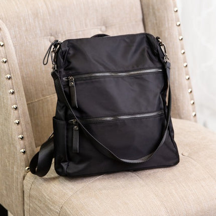 Stylish Sleek Convertible Handbag Tote Backpack - Accessoriesforever