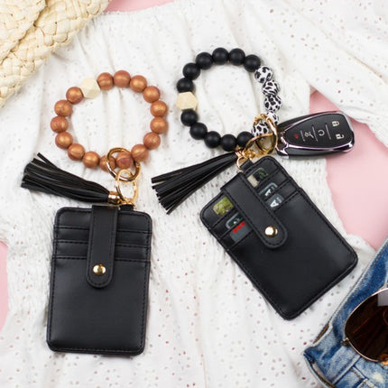 Silicone Key Ring Wallet Bracelet
