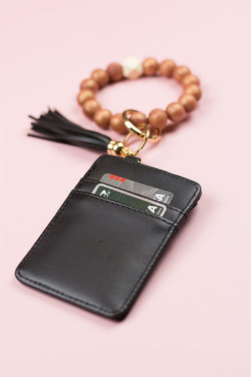 Silicone Key Ring Wallet Bracelet - Accessoriesforever