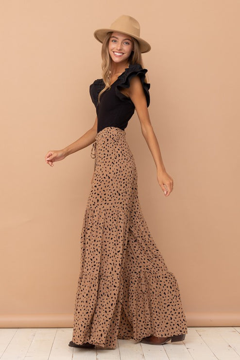 Gorgeous Solid Puff Ruffled Shoulder Short Sleeves Soft Jersey Bodysuit - Accessoriesforever