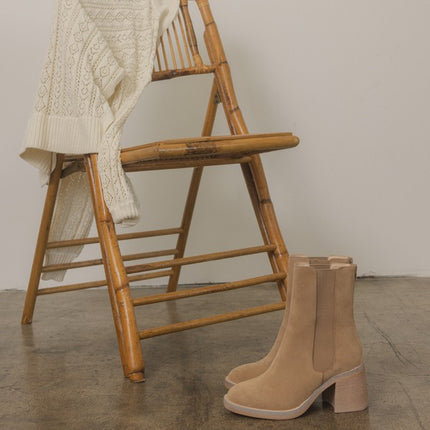 Moden Stylish Chelsea Heel Fashion Shoes Boots - Accessoriesforever