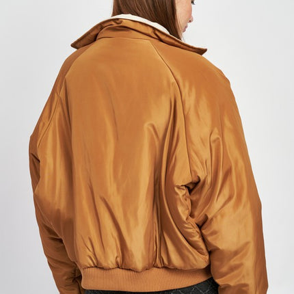 Cozy Stylish Fashion Warm Outwear Reversible Puffer Jacket - Accessoriesforever
