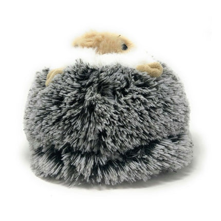Hedge Hugs Cozy Animal House Home Women Non-Skid Fuzzy Slippers - Accessoriesforever