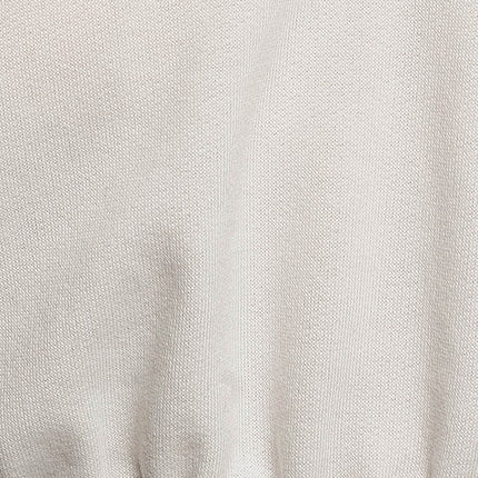 Causal Long Sleeve Elastic Waist Cropped Sweatshirt Top