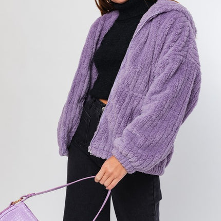 Cozy Warm Stylish Oversized Fleece Hoodie Jacket