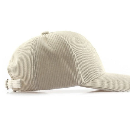 Classic Casual Corduroy Fashion Hat Boyfriend Ball Cap