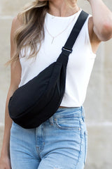 Casual Simple Design Everyday Nylon Fashion Sling Bag