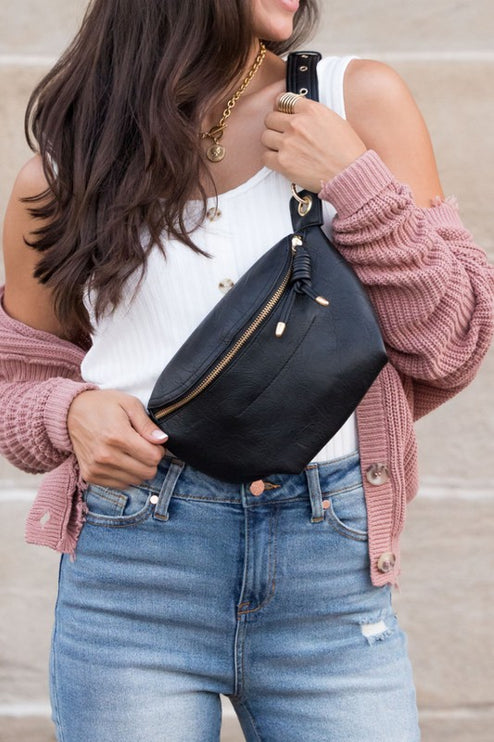 Stylish High Quality Vegan Leather Convertible Crossbody Sling Bag - Accessoriesforever