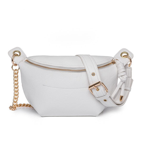 Stylish High Quality Vegan Leather Convertible Crossbody Sling Bag - Accessoriesforever