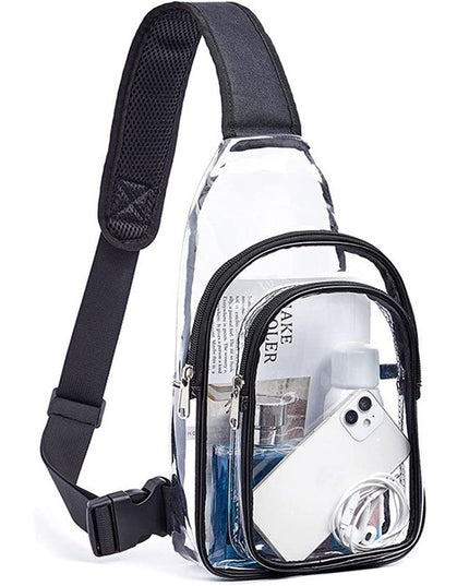 Fun Easy Carry Clear See Through Fashion Sling Bag
