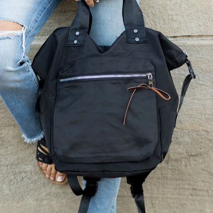 Everyday Easy Nylon Bag Handbag Tote Backpack - Accessoriesforever