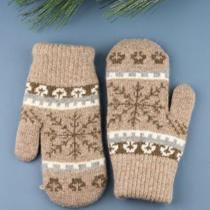 Cozy Warm Nordic Snowflake Fashion Winer Mittens - Accessoriesforever