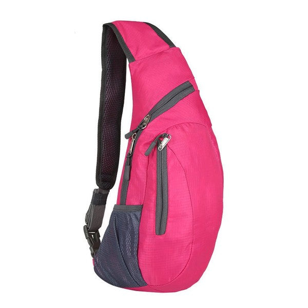 Casual Simple Easy Nylon Packable Sling Bag