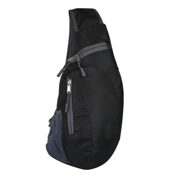 Casual Simple Easy Nylon Packable Sling Bag