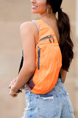 Casual Simple Easy Nylon Packable Sling Bag
