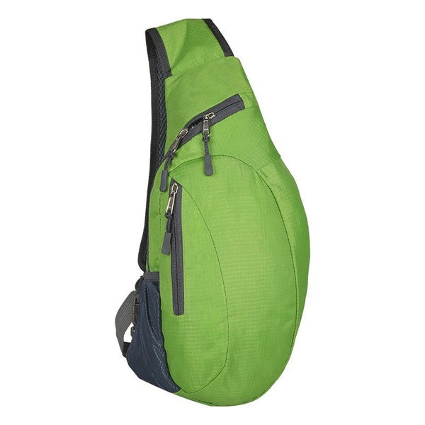 Casual Simple Easy Nylon Packable Sling Bag
