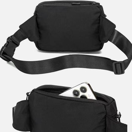 Casual Everyday Nylon Sling Belt Bag