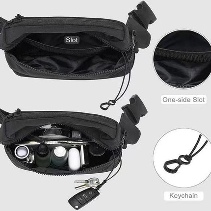 Casual Everyday Nylon Sling Belt Bag