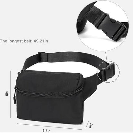Casual Everyday Nylon Sling Belt Bag