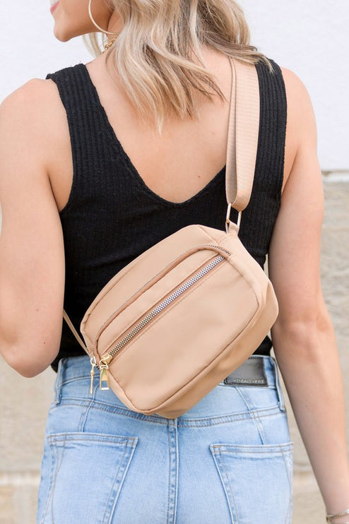 Chic Modern Sleek Crossbody Sling Bag - Accessoriesforever