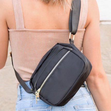 Chic Modern Sleek Crossbody Sling Bag