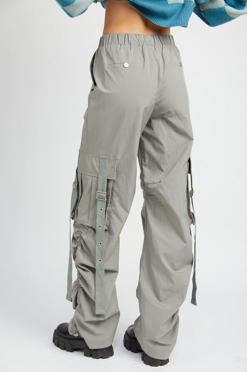 Urban Chic Trendy Utility Pockets Fashion Outdoor Cargo Pants