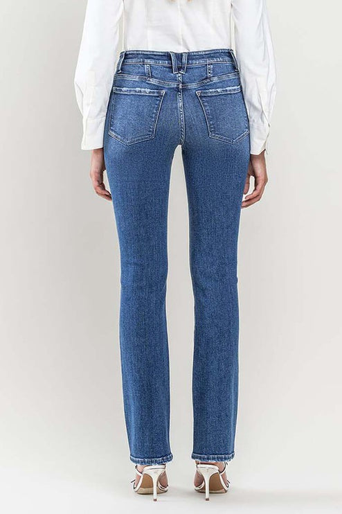 Low Rise Slim Bootcut Jeans - Accessoriesforever